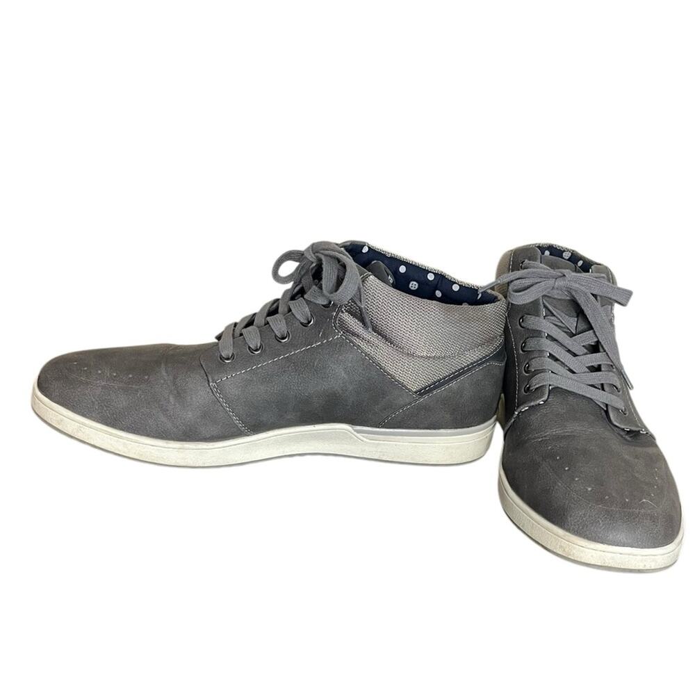 STEVE MADDEN Pallat Grey High‎ Top Sneakers Men's Size 11